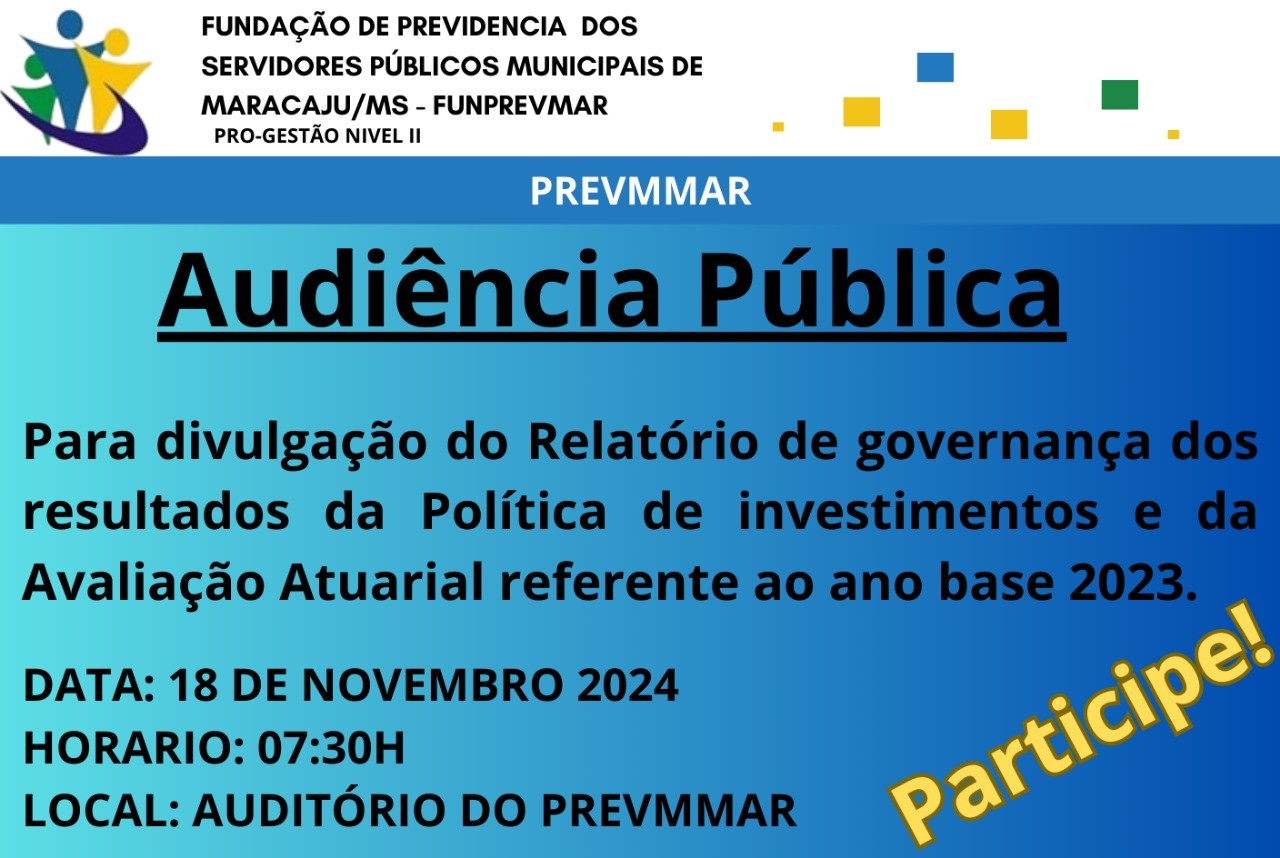 AUDIÊNCIA PÚBLICA